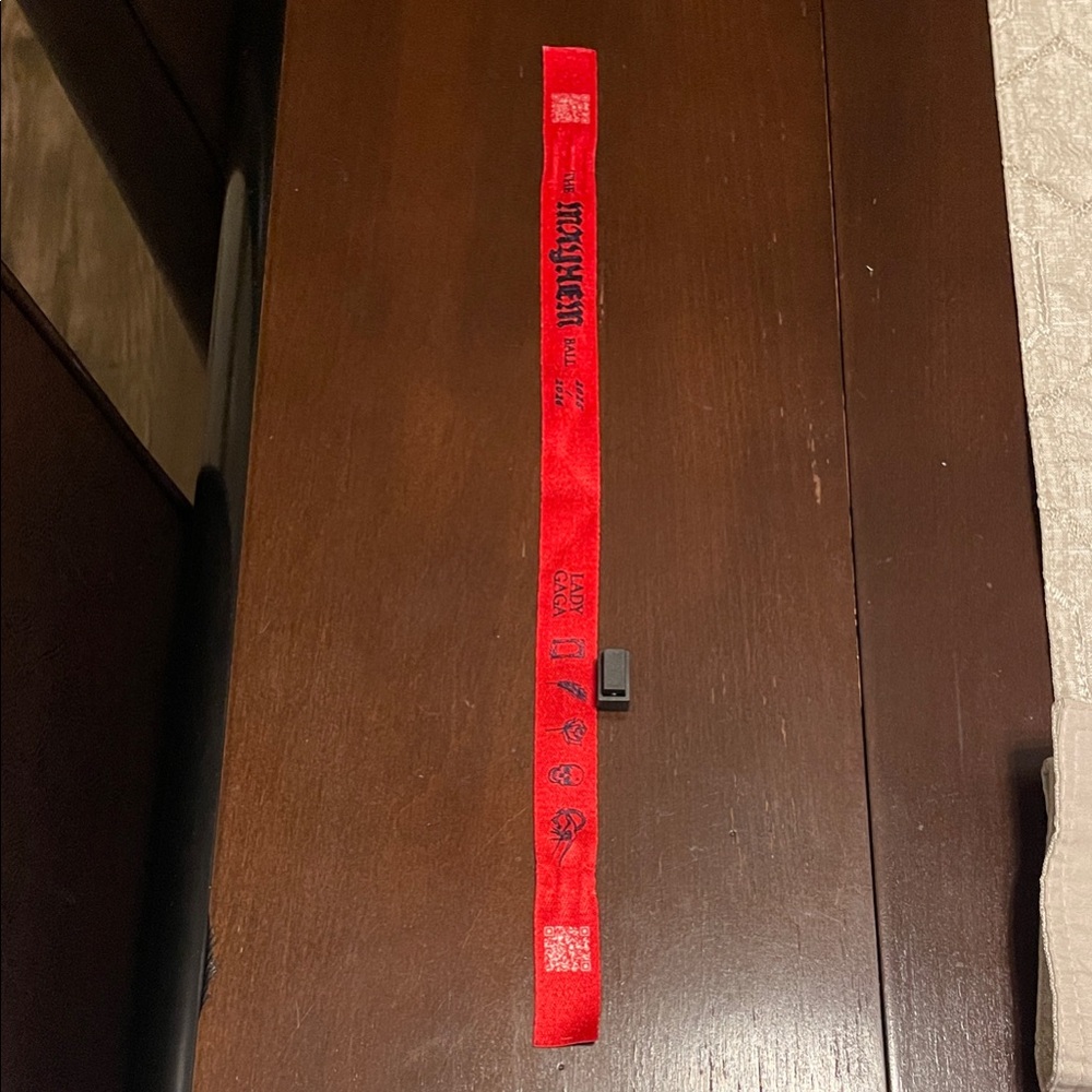 Lady Gaga The Mayhem Ball 2025 Light Bracelet Red